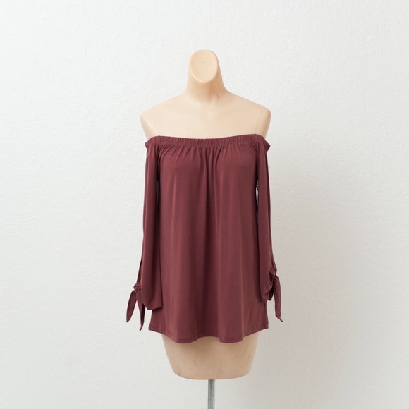 Anthropologie Tops - Off the Shoulder Shirt